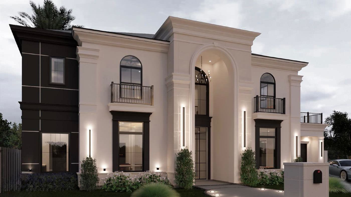 Luxury kitchen interior — custom home built by Kratos Construction, RGV TX